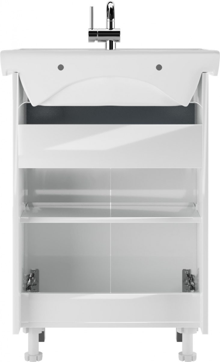 Тумба в ванную Домино Томь 60 Vector без ящика, DV6602T — изображение 4