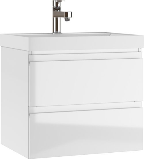 Тумба в ванную Домино Classica 60 Graffo, белый, DGr2114T