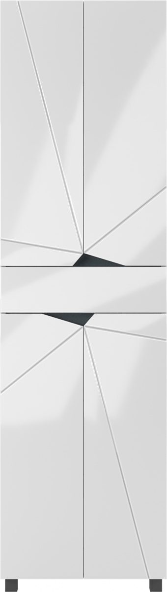 Шкаф-пенал напольный Домино Vector 55 с одним ящиком, DV6605P — изображение 2