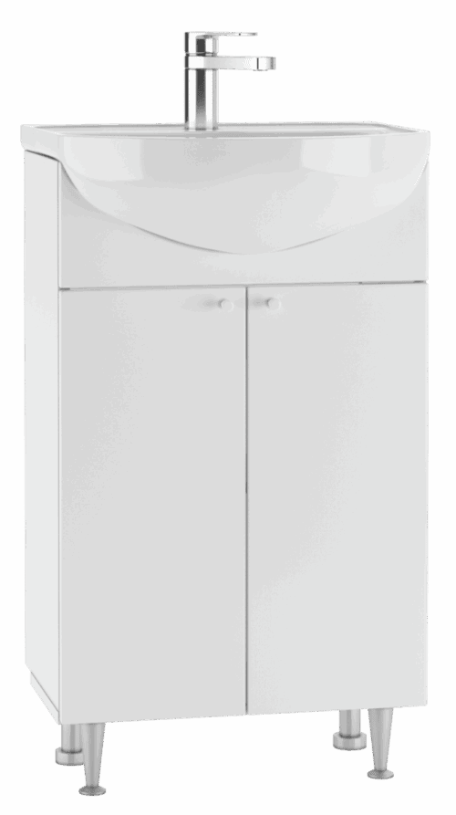 Тумба в ванную Айсберг Элегия 50 Промо без ящика, DP2601T