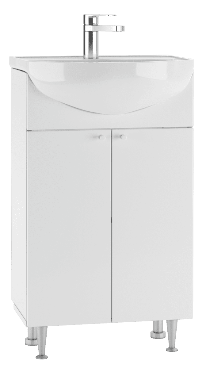 Тумба в ванную Айсберг Элегия 50 Промо без ящика, DP2601T