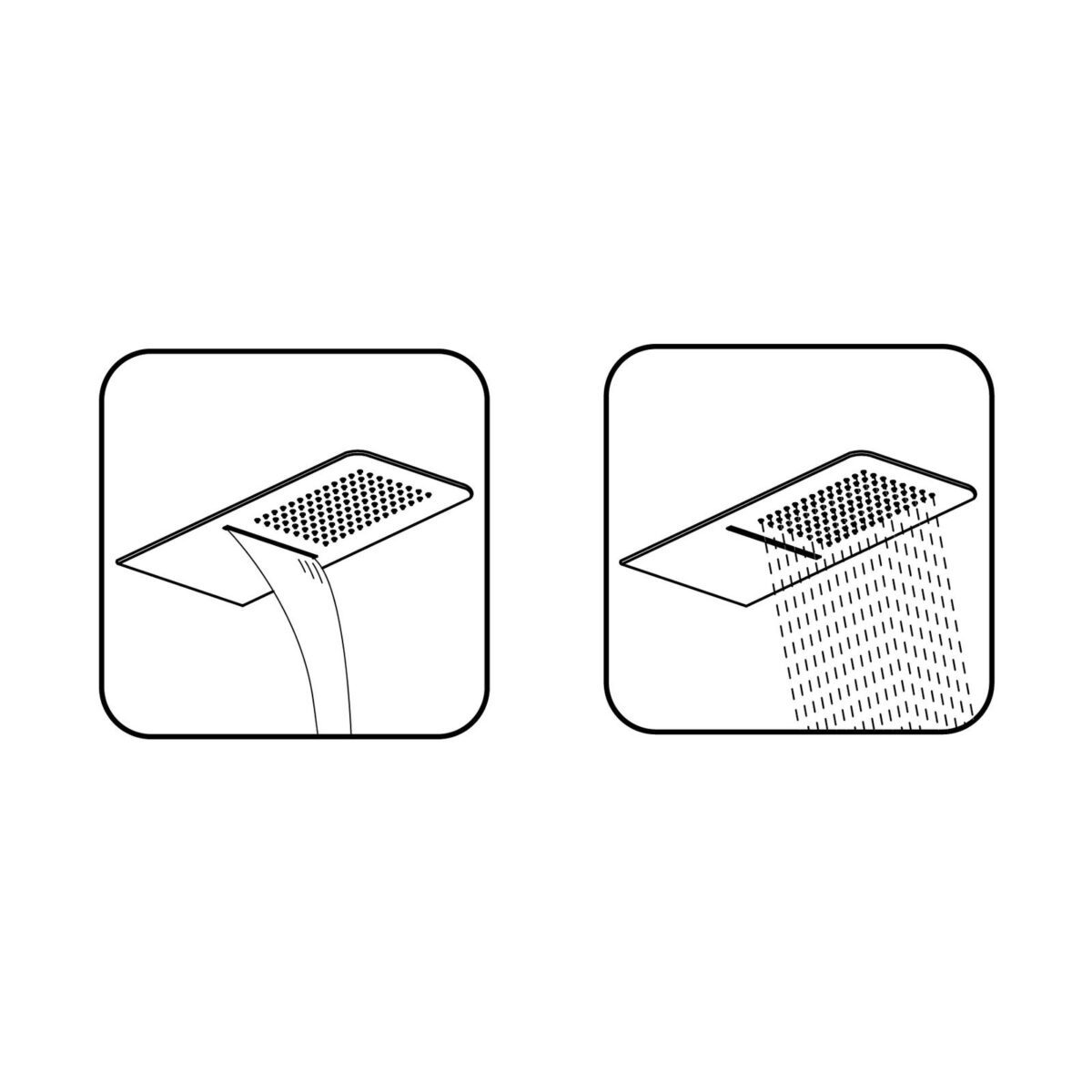 Верхняя лейка 20 x 50 см, тропический душ DEANTE MULTIBOX NAC 096K — изображение 2