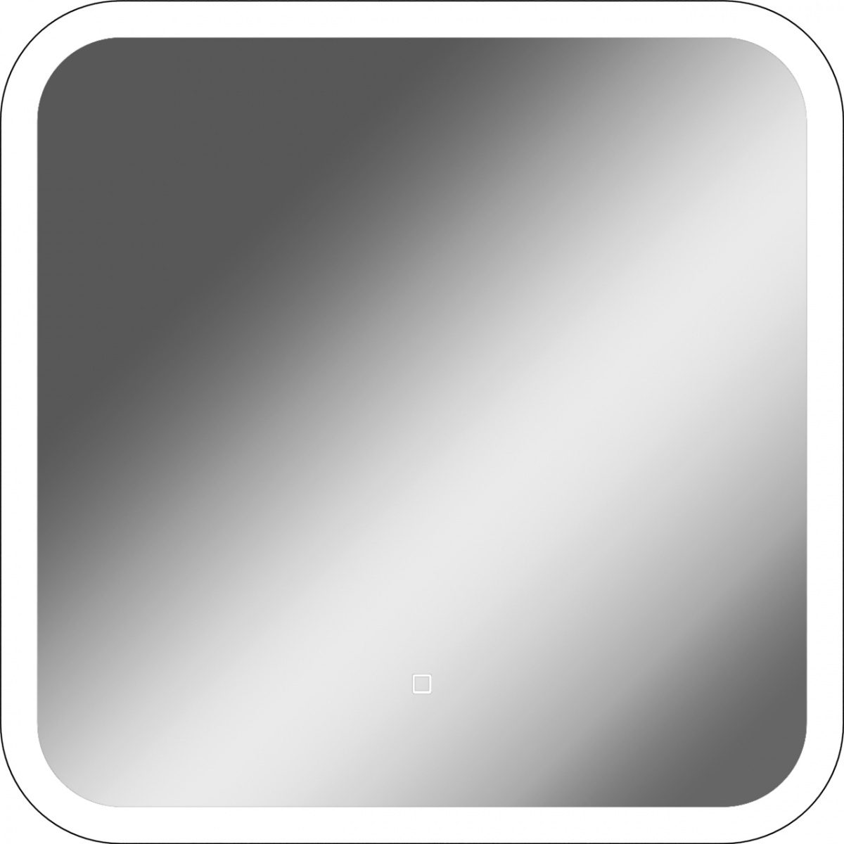 Зеркало Домино Виктория 700х700 с подсветкой, GL7079Z