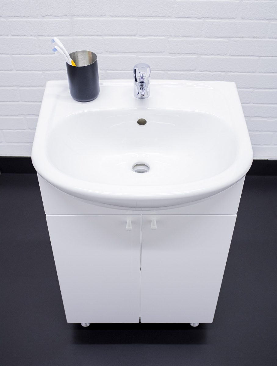 Тумба в ванную Айсберг Элегия 50 Промо без ящика, DP2601T — изображение 6