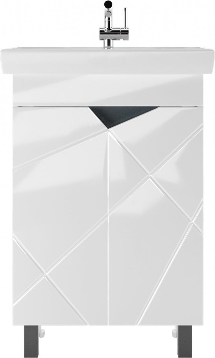Тумба в ванную Домино Томь 60 Vector без ящика, DV6602T — изображение 2