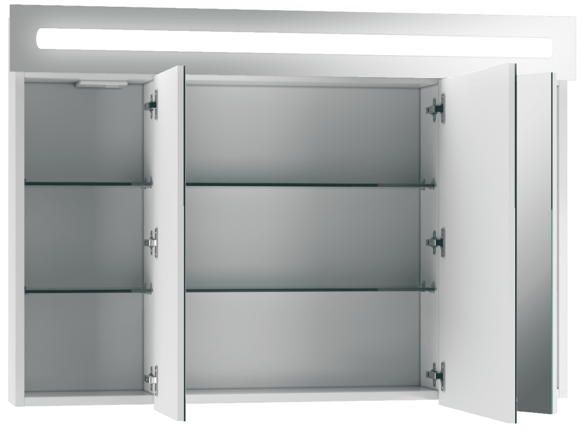 Зеркало-шкаф Домино Аврора 105 с LED-подсветкой, DV8013HZ — изображение 3