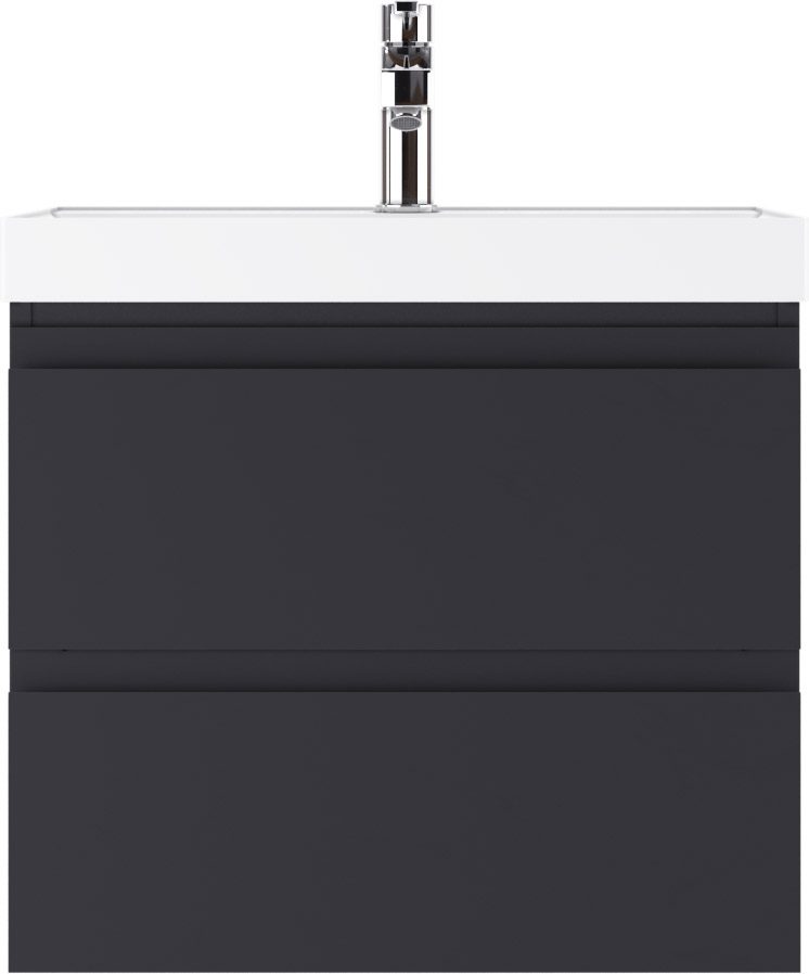 Тумба в ванную Домино Classica 60 Graffo, графит, DGr2111T — изображение 2