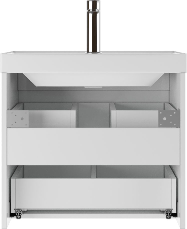 Тумба в ванную Домино Classica 60 Graffo, белый, DGr2114T — изображение 4