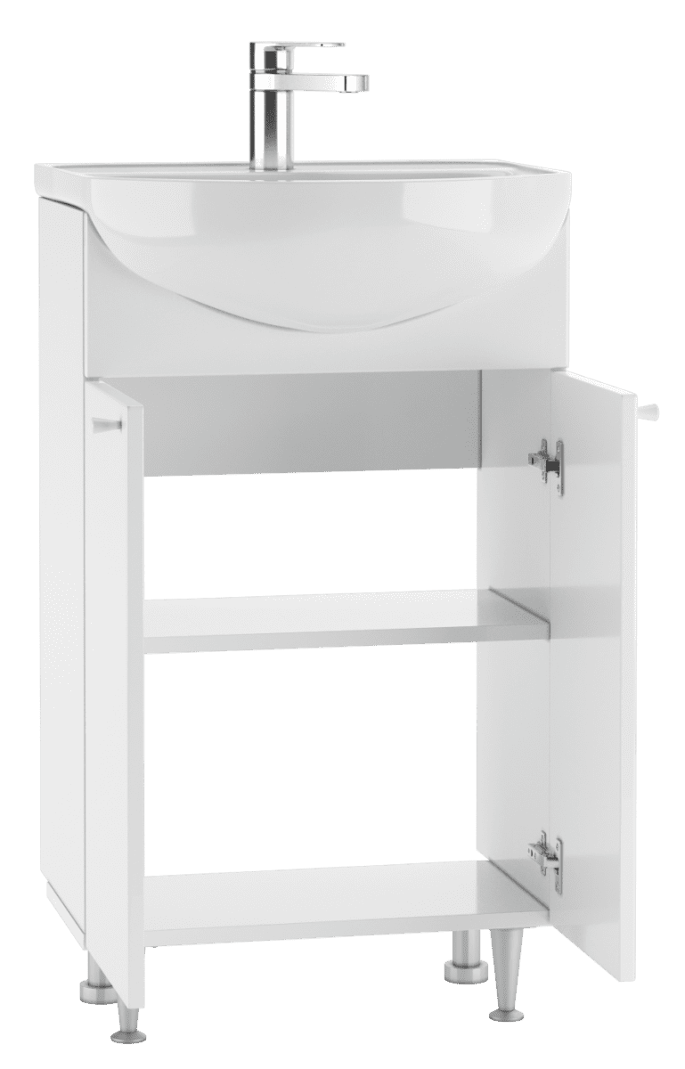 Тумба в ванную Айсберг Элегия 50 Промо без ящика, DP2601T — изображение 3