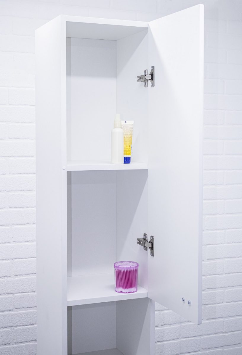 Шкаф-пенал напольный Айсберг 30 Классик без ящика, правый, DA1008P — изображение 6