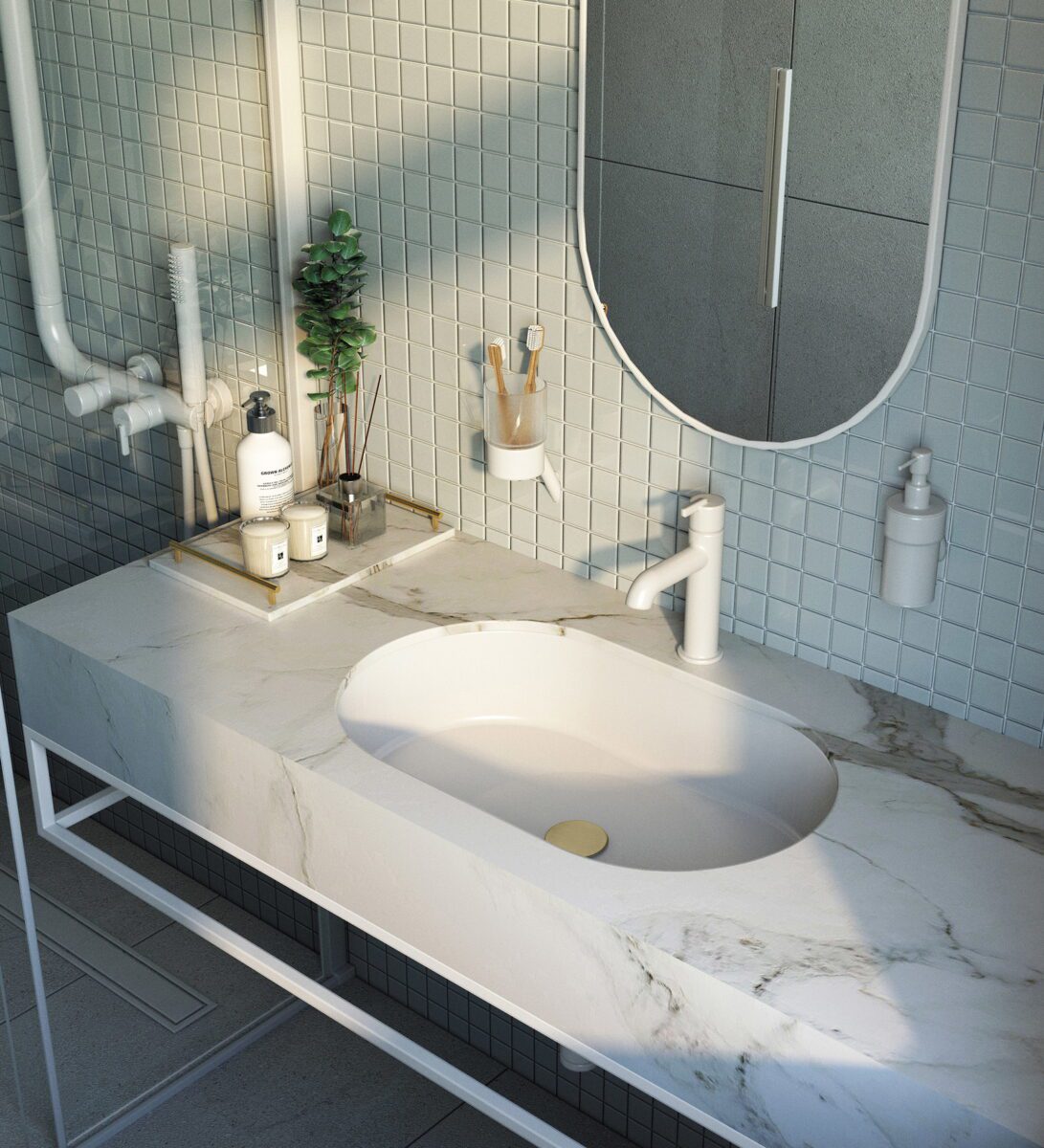 Донный клапан для умывальника DEANTE CLICK-CLACK TITANIUM NHC R10U — изображение 5