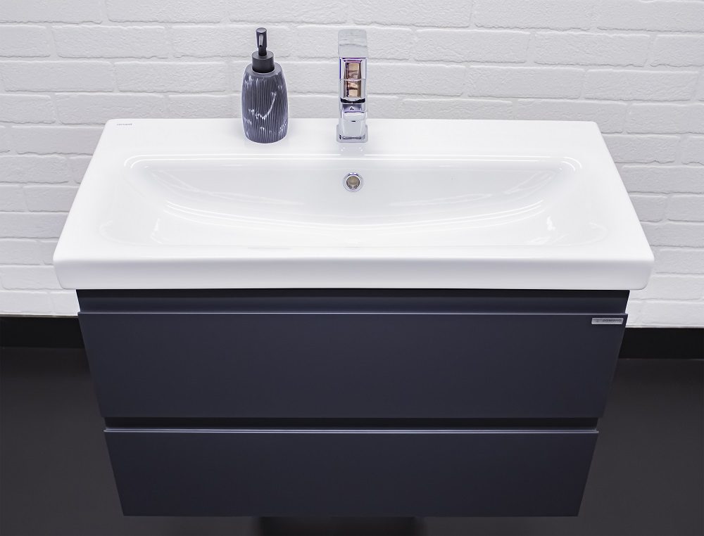 Тумба в ванную Домино Moduo 80 Graffo, графит, DGr2101T — изображение 6