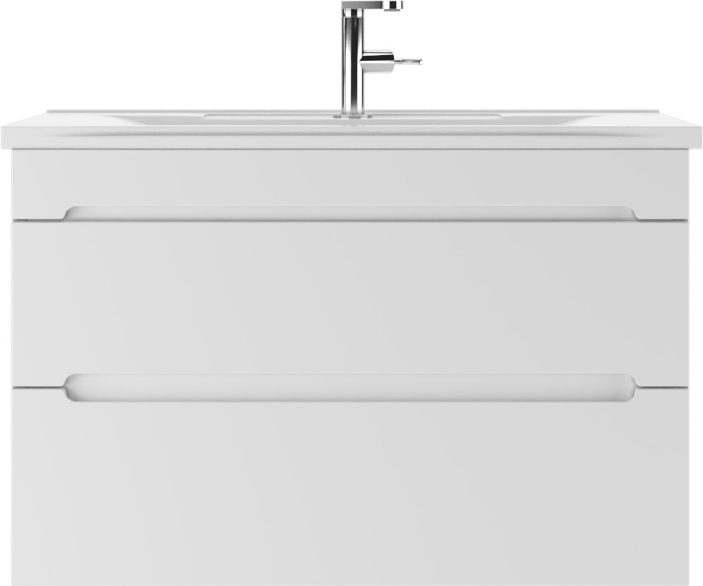 Тумба в ванную Домино Elena 80 Maestro, белый глянец, DM3306T — изображение 2