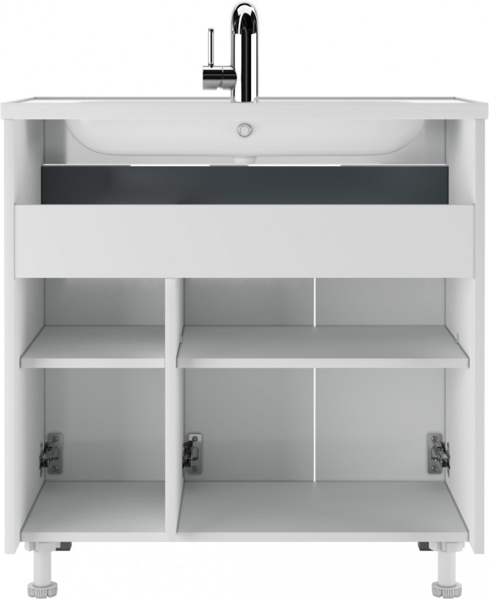 Тумба в ванную Домино Absolute 80 Vector без ящика, DV6604T — изображение 4