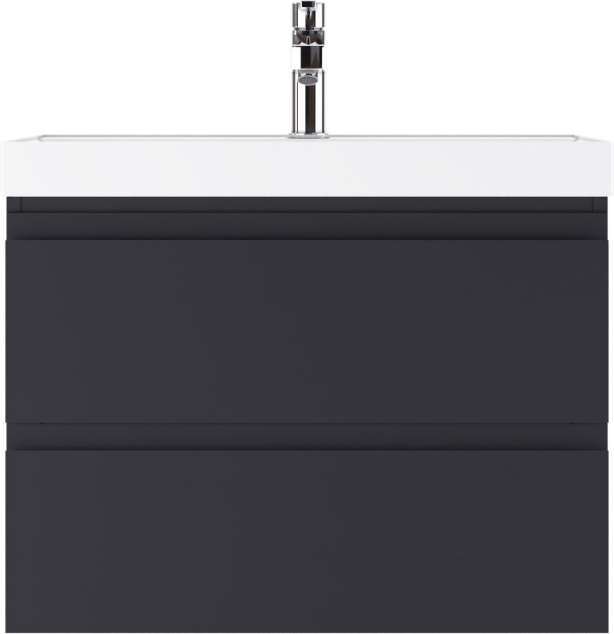 Тумба в ванную Домино Classica 70 Graffo графит, DGr2112T — изображение 2