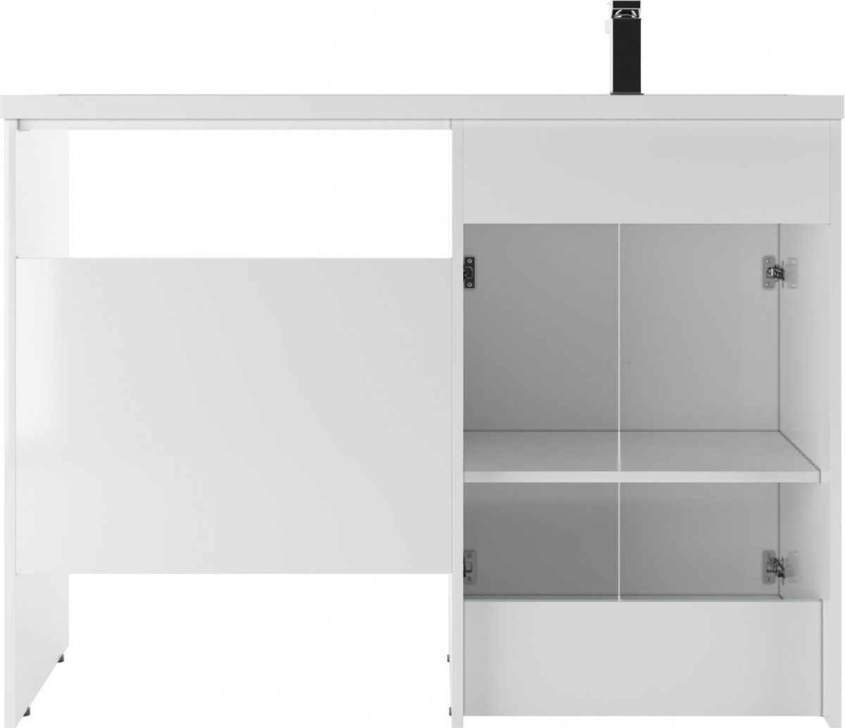 Тумба в ванную Айсберг Magenta 120 лев/прав Норма без ящика, DA1659T — изображение 4