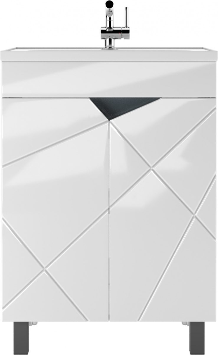 Тумба в ванную Домино Absolute 60 Vector без ящика, DV6603T — изображение 2