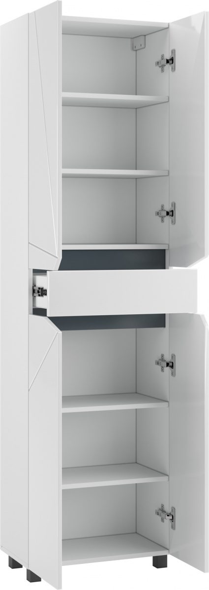 Шкаф-пенал напольный Домино Vector 55 с одним ящиком, DV6605P — изображение 3