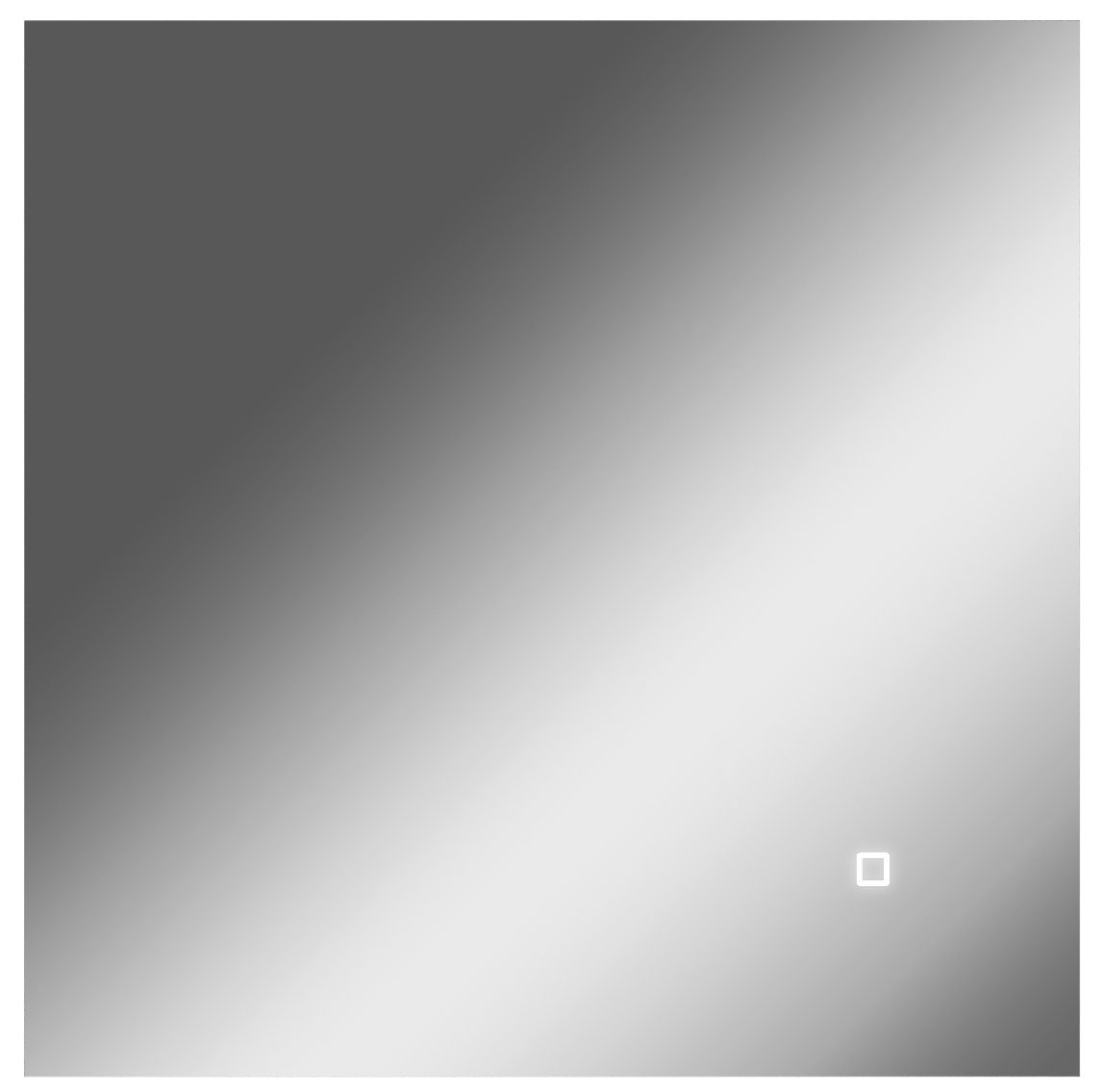 Зеркало Домино Минск 600х600 с подсветкой, GL7038Z