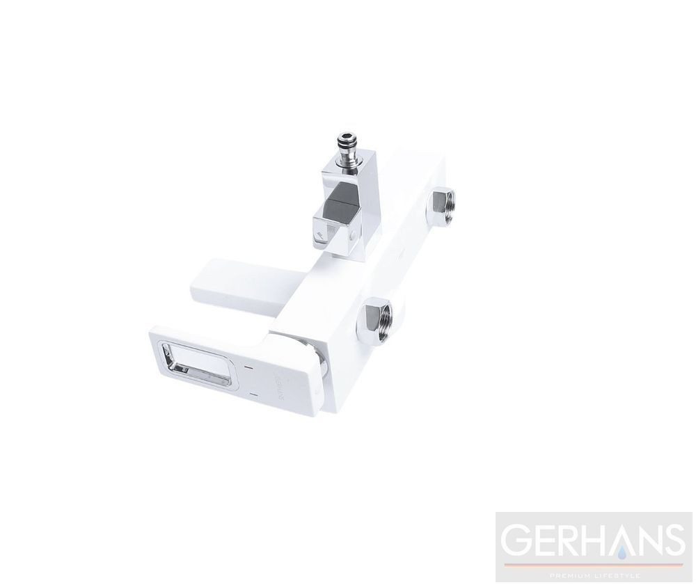 Душевая система GERHANS K19127W, белый хром — изображение 5