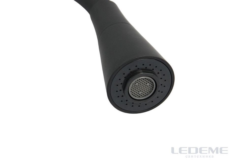 Смеситель для кухни с гибким изливом Ledeme L4161B-2 — изображение 8