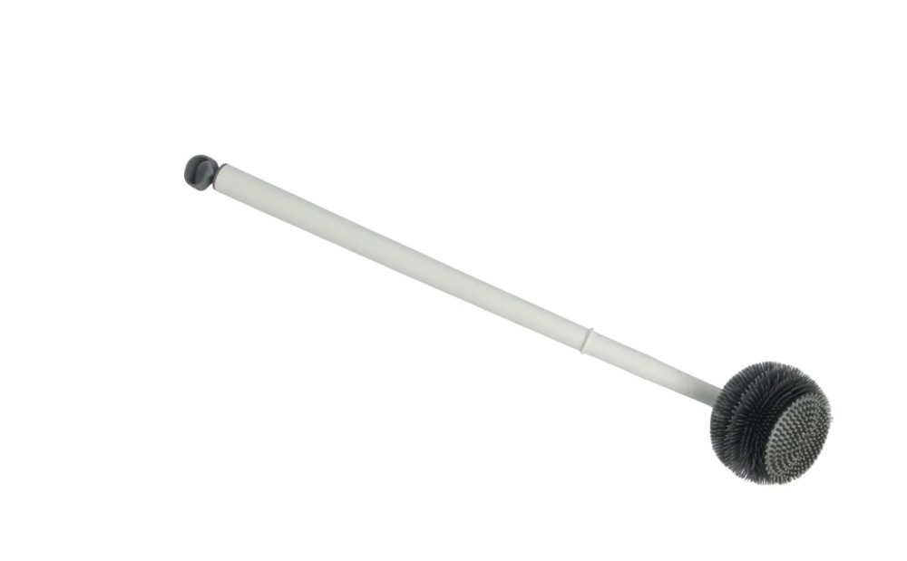 Ёршик для унитаза Ledeme L906-3, серый, напольный — изображение 6