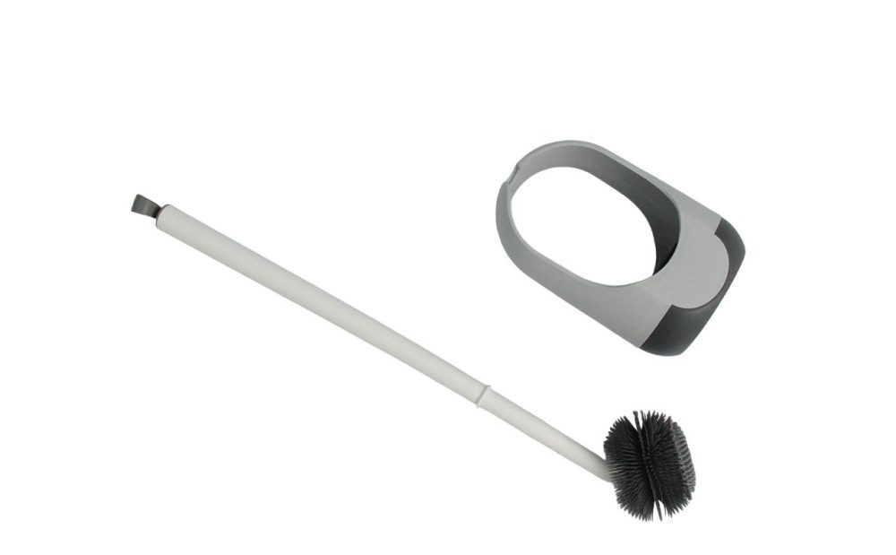 Ёршик для унитаза Ledeme L906-3, серый, напольный — изображение 4