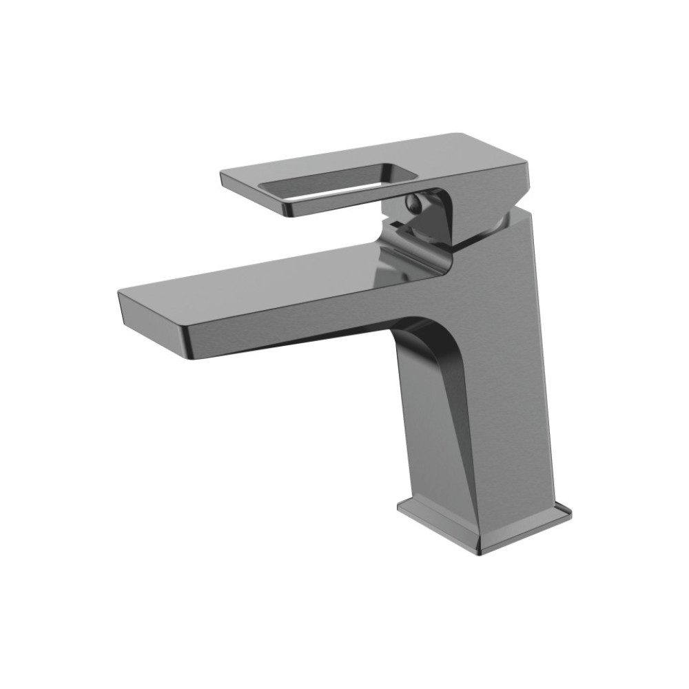 Смеситель для умывальника Ledeme L1092D, оружейная сталь