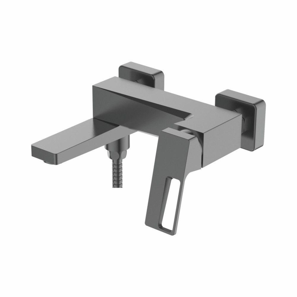 Смеситель для ванны Ledeme L3192D, оружейная сталь