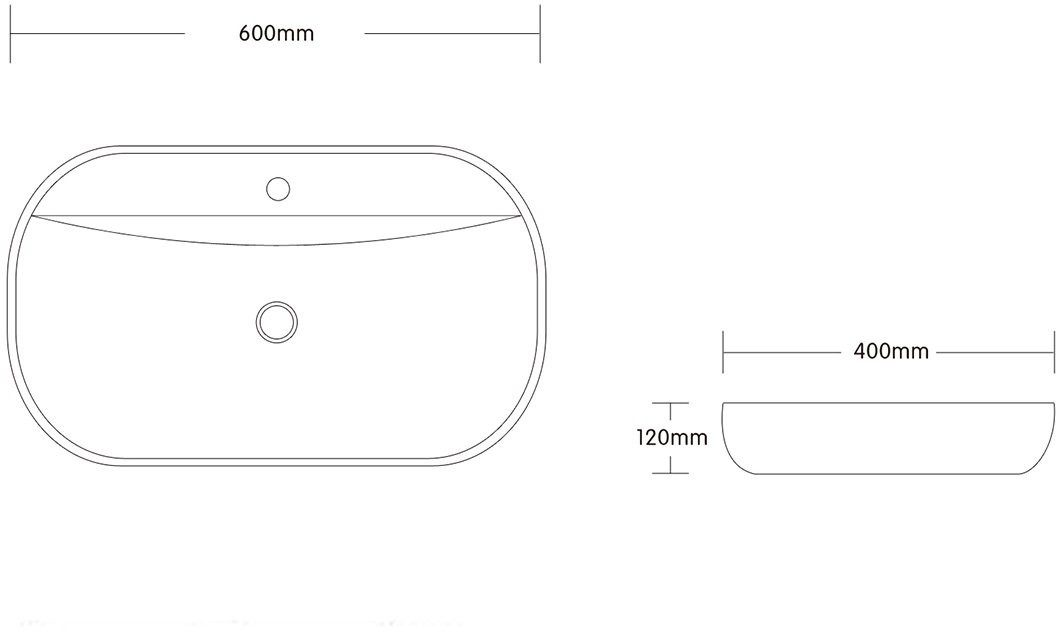 Умывальник CeruttiSPA 60, CR0074 — изображение 3