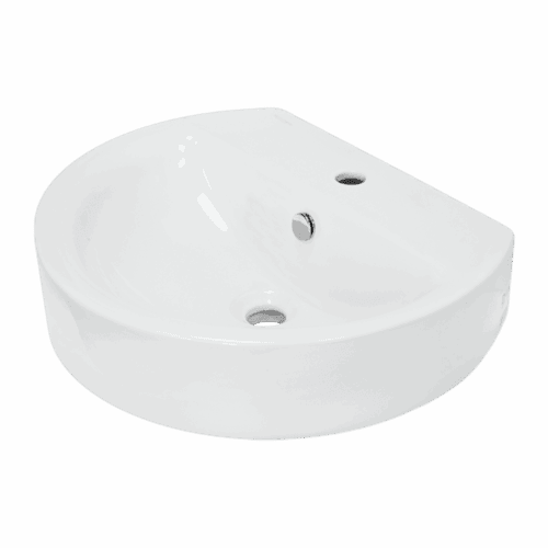 Умывальник Sanita Luxe Best 55, WB.PD/Best/55-C/WHT.G/S1