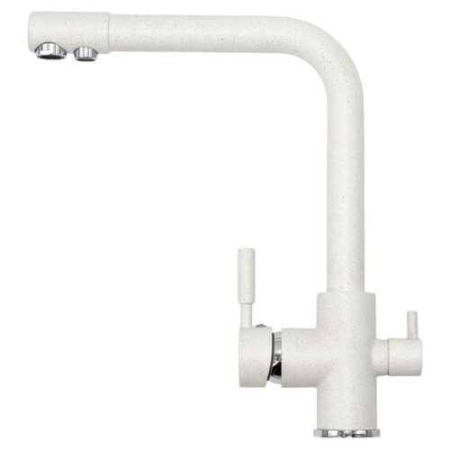 Смеситель для кухни под фильтр Gerhans KK4055-3-18, белый