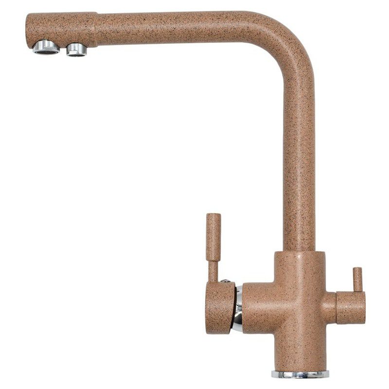 Смеситель для кухни под фильтр Gerhans KK4055-3-23, терракот