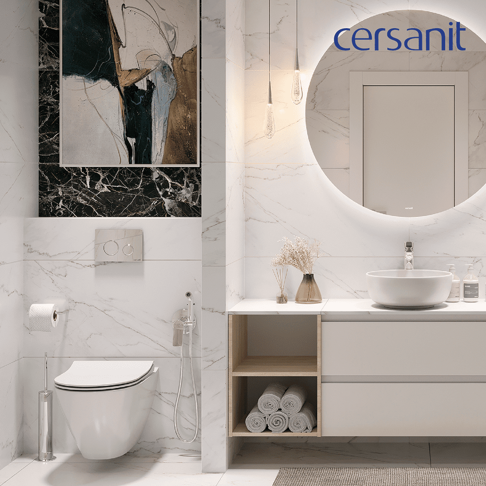 Унитаз подвесной Cersanit City Smart Clean On DPL EO, 64822 — изображение 10