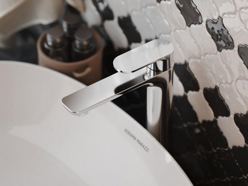 Смеситель для умывальника Kerama Marazzi PIANO высокий, хром, 69315KM.21.018 — изображение 4