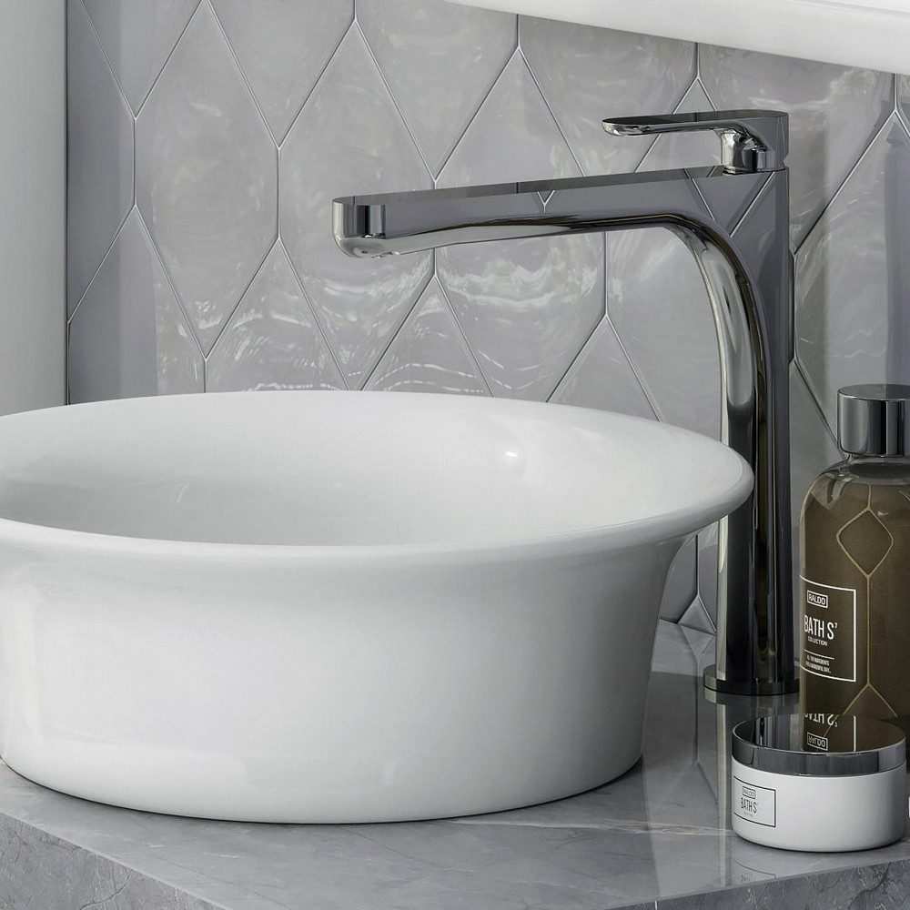 Смеситель для умывальника Kerama Marazzi OLE высокий, хром, 69415KM.21.018 — изображение 4