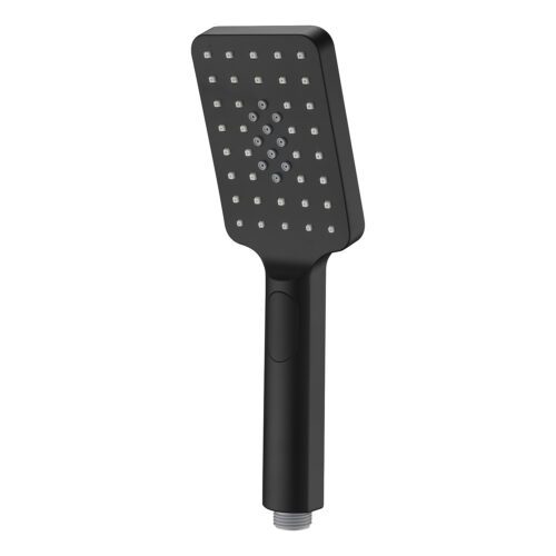 Лейка для душа 3-режимная Wasserkraft A130, чёрный Soft-touch