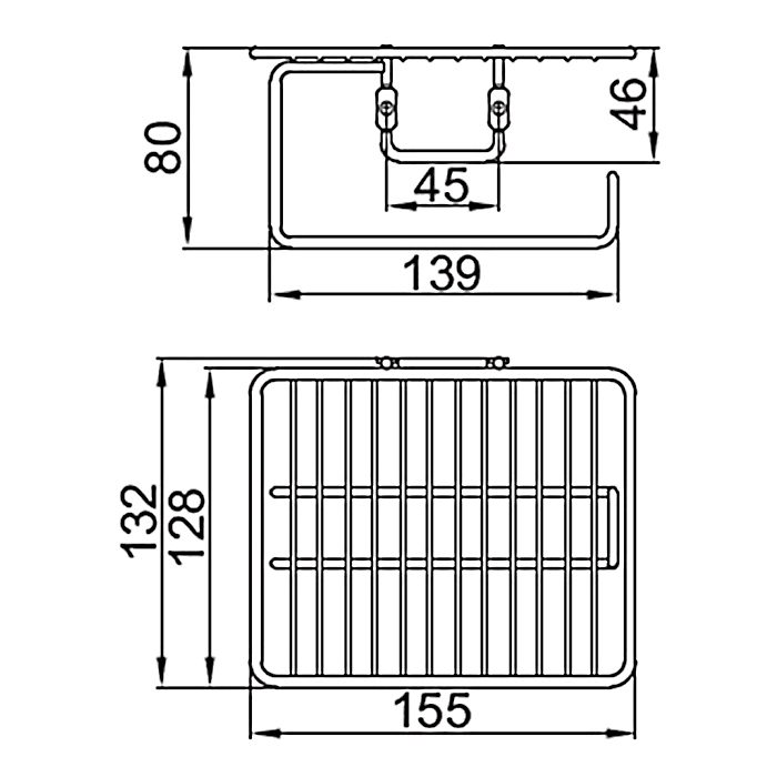 Держатель туалетной бумаги Ledeme L505 — изображение 2