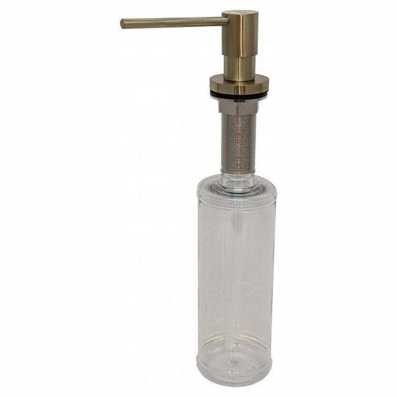 Дозатор для моющего средства GERHANS K50403G, золото — изображение 4