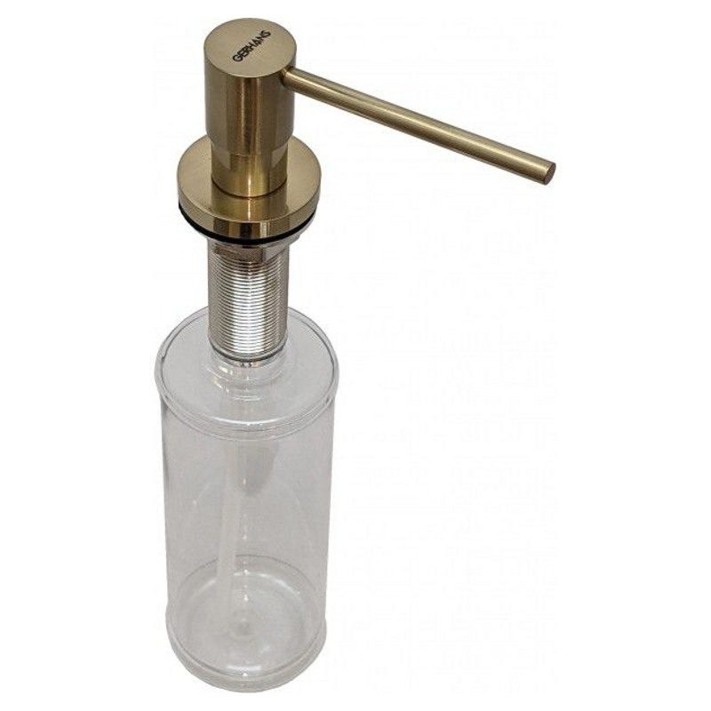 Дозатор для моющего средства GERHANS K50403G, золото — изображение 3