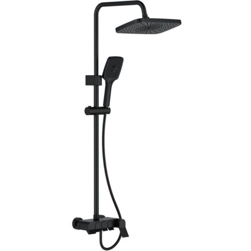 Душевая система Ledeme L2425B, чёрный