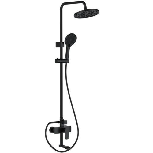 Душевая система Ledeme L2426B, чёрный