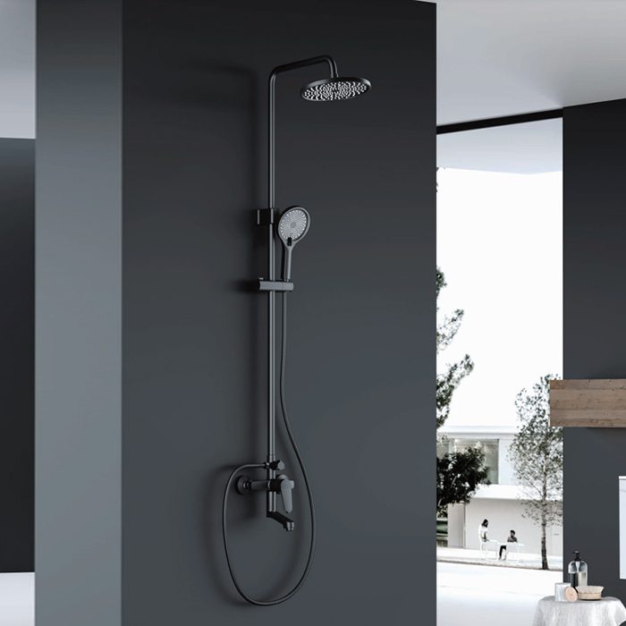 Душевая система Ledeme L2461B, чёрный — изображение 3