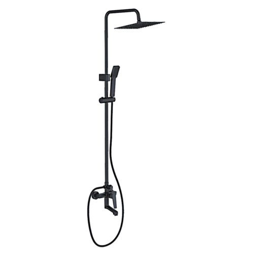 Душевая система Ledeme L2481B, чёрный