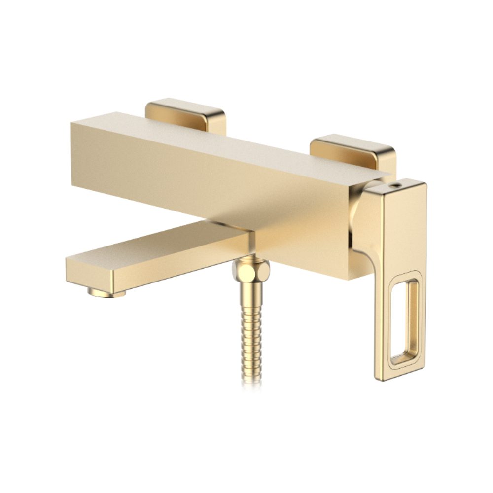 Смеситель для ванны GERHANS K13027Y, золотой сатин