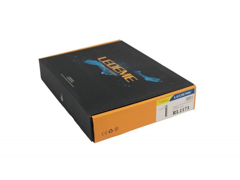 Смеситель для умывальника Ledeme L1173, высокий — изображение 6