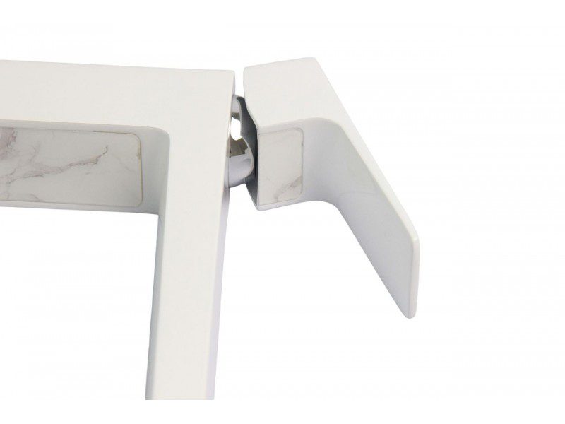 Смеситель для умывальника Ledeme L1173W, высокий, белый — изображение 9