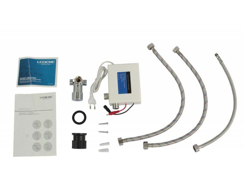 Сенсорный смеситель для умывальника Ledeme L1655-1 — изображение 6