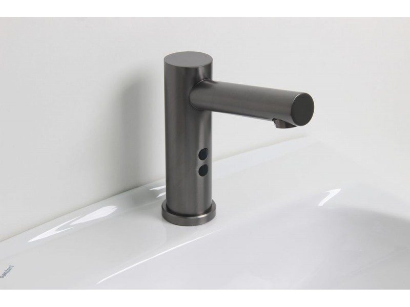 Сенсорный смеситель для умывальника Ledeme L1655D-1, оружейная сталь — изображение 3