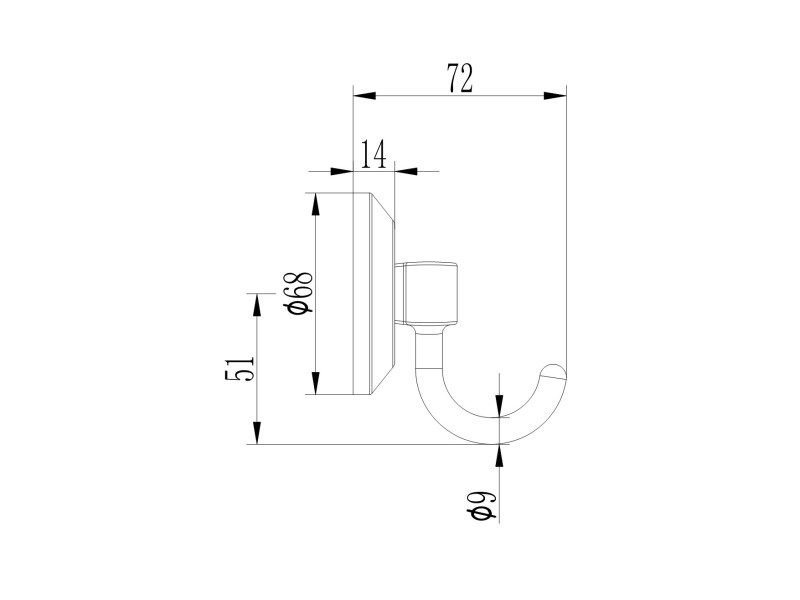 Крючок Ledeme L204-1 — изображение 7
